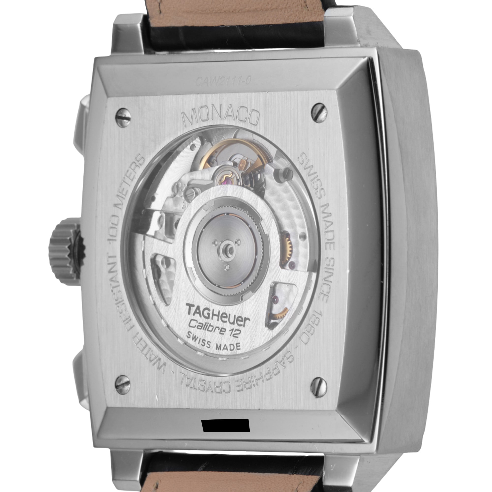 Pre-Owned TAG Heuer Monaco Chronograph 39mm Stainless Steel Pre-Owned TAG Heuer Monaco Chronograph 39mm Stainless Steel
