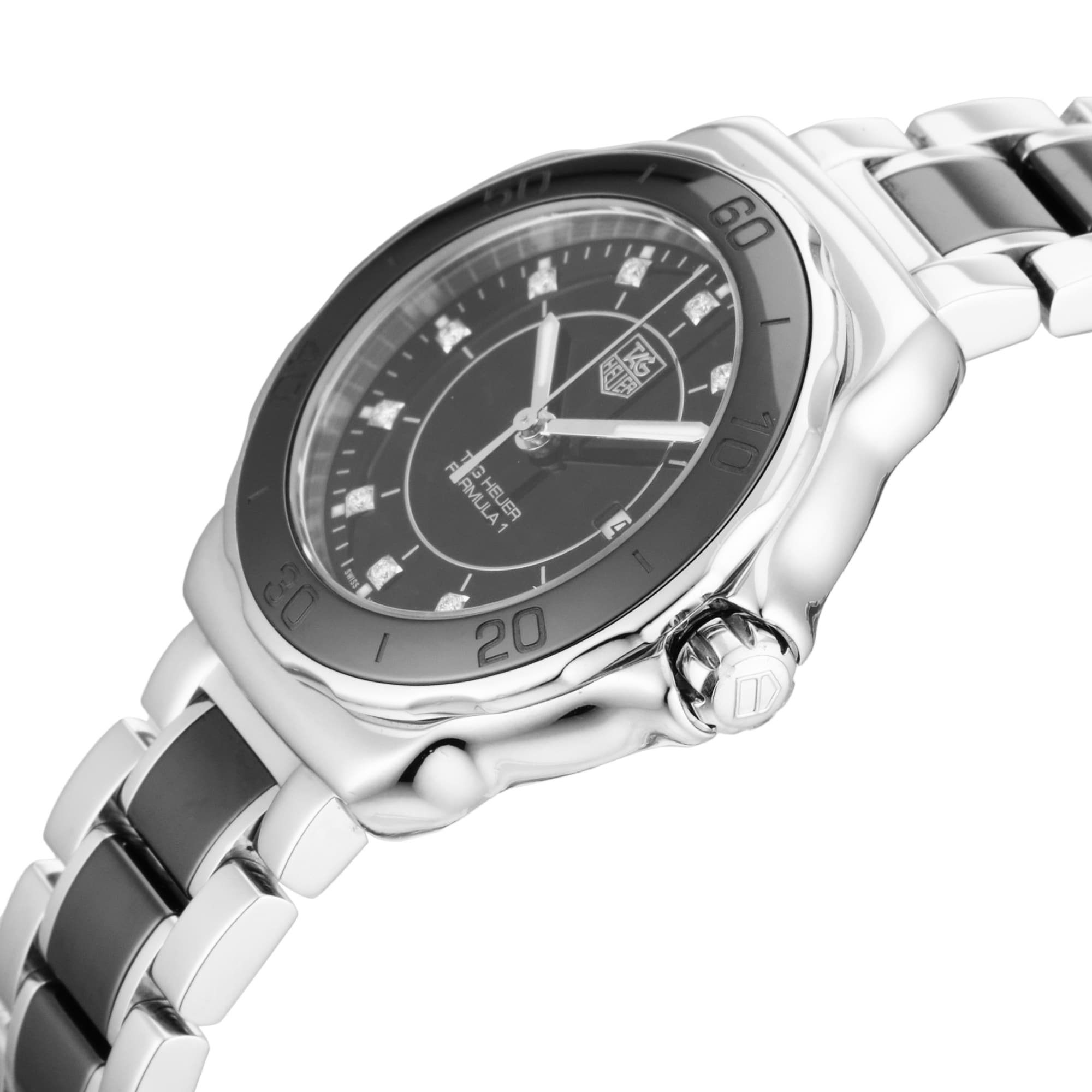 Pre-Owned TAG Heuer Formula 1 32mm Stainless Steel and Ceramic  WAH1314.BA0867