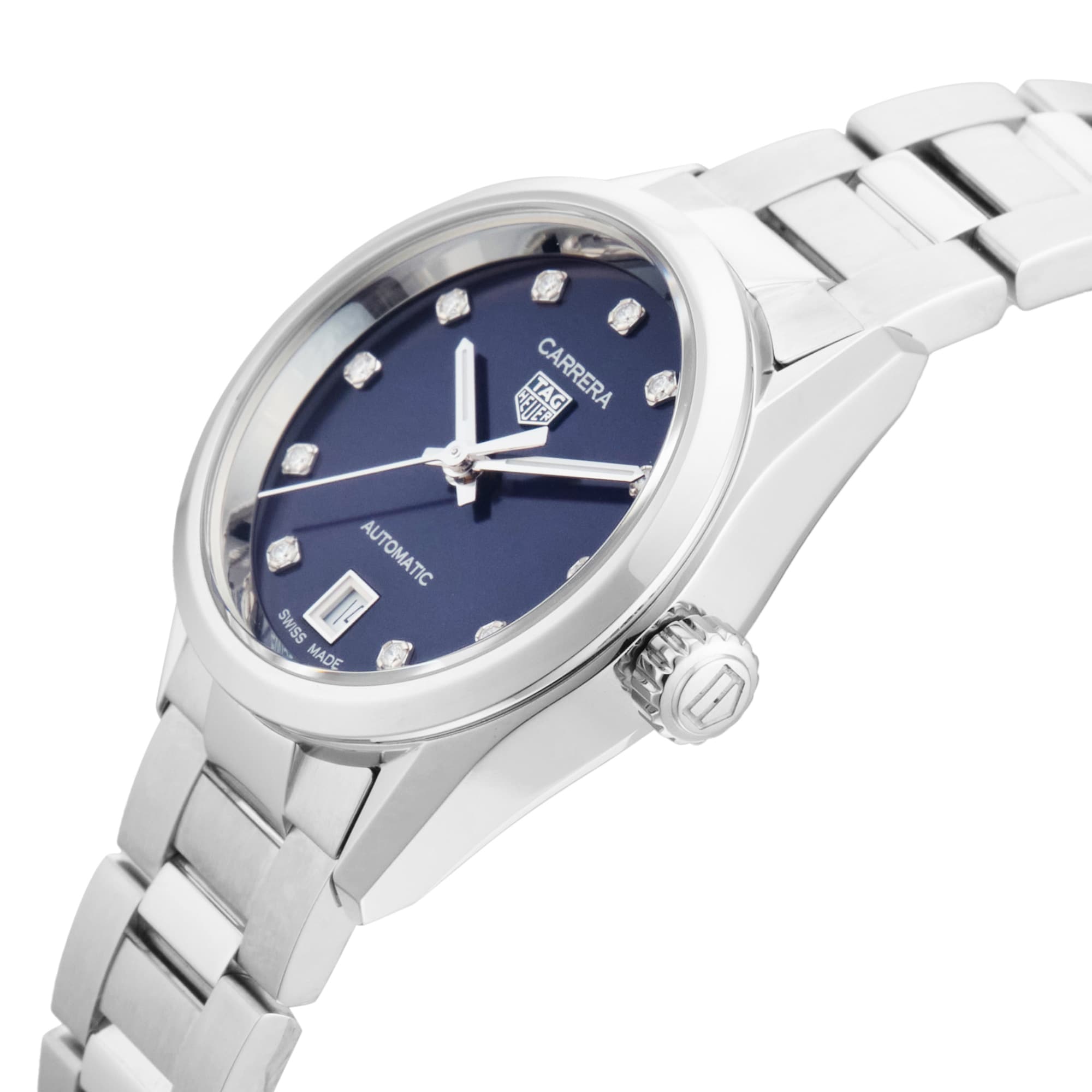 Pre-Owned TAG Heuer Carrera Date Automatic 29mm Stainless Steel