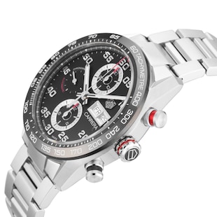 Pre-Owned TAG Heuer Carrera Chronograph 44mm Stainless Steel and Ceramic CBN2A1AA.BA0643