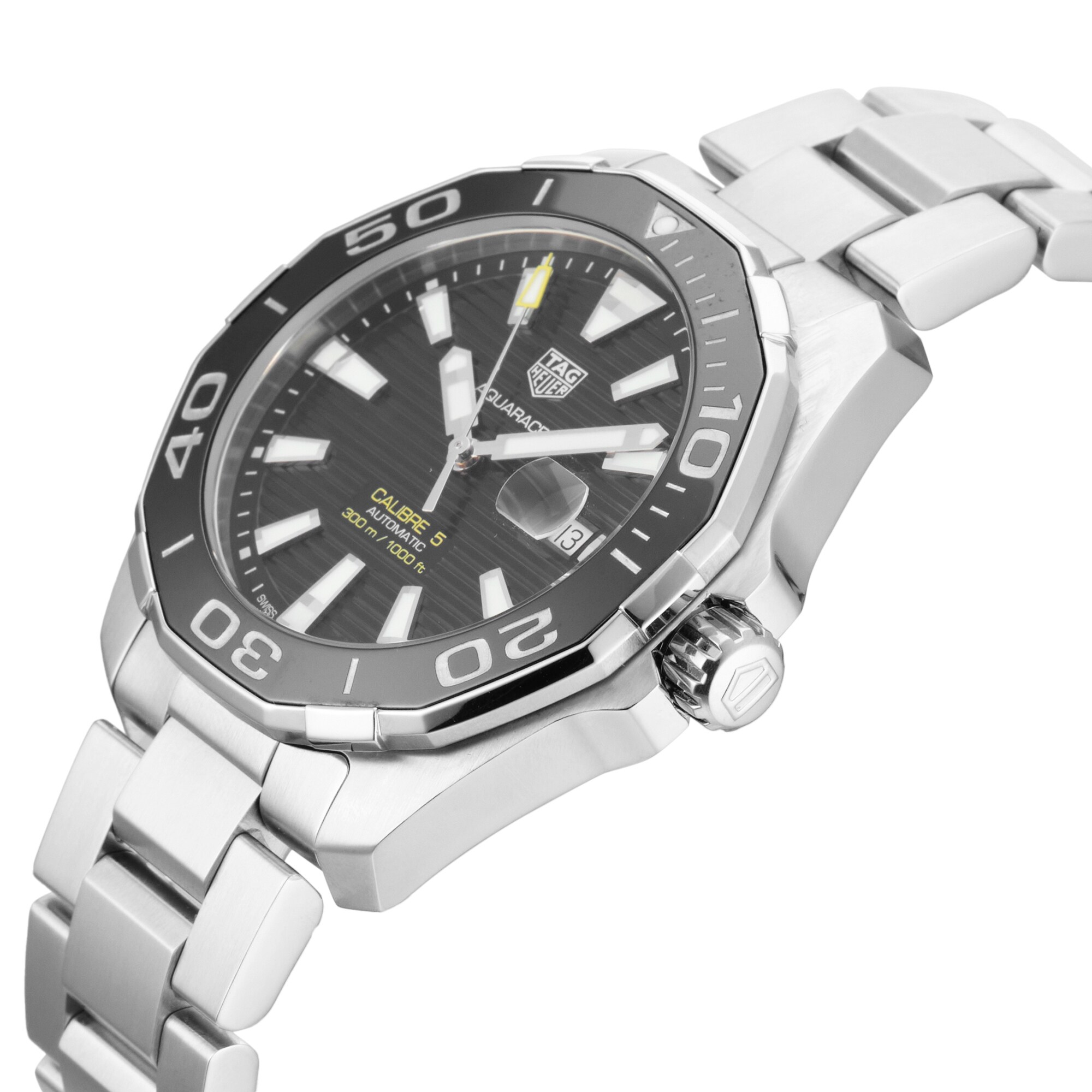 Pre-Owned TAG Heuer TAG Heuer Aquaracer 300 Stainless Steel 42mm Pre-Owned TAG Heuer TAG Heuer Aquaracer 300 Stainless Steel 42mm