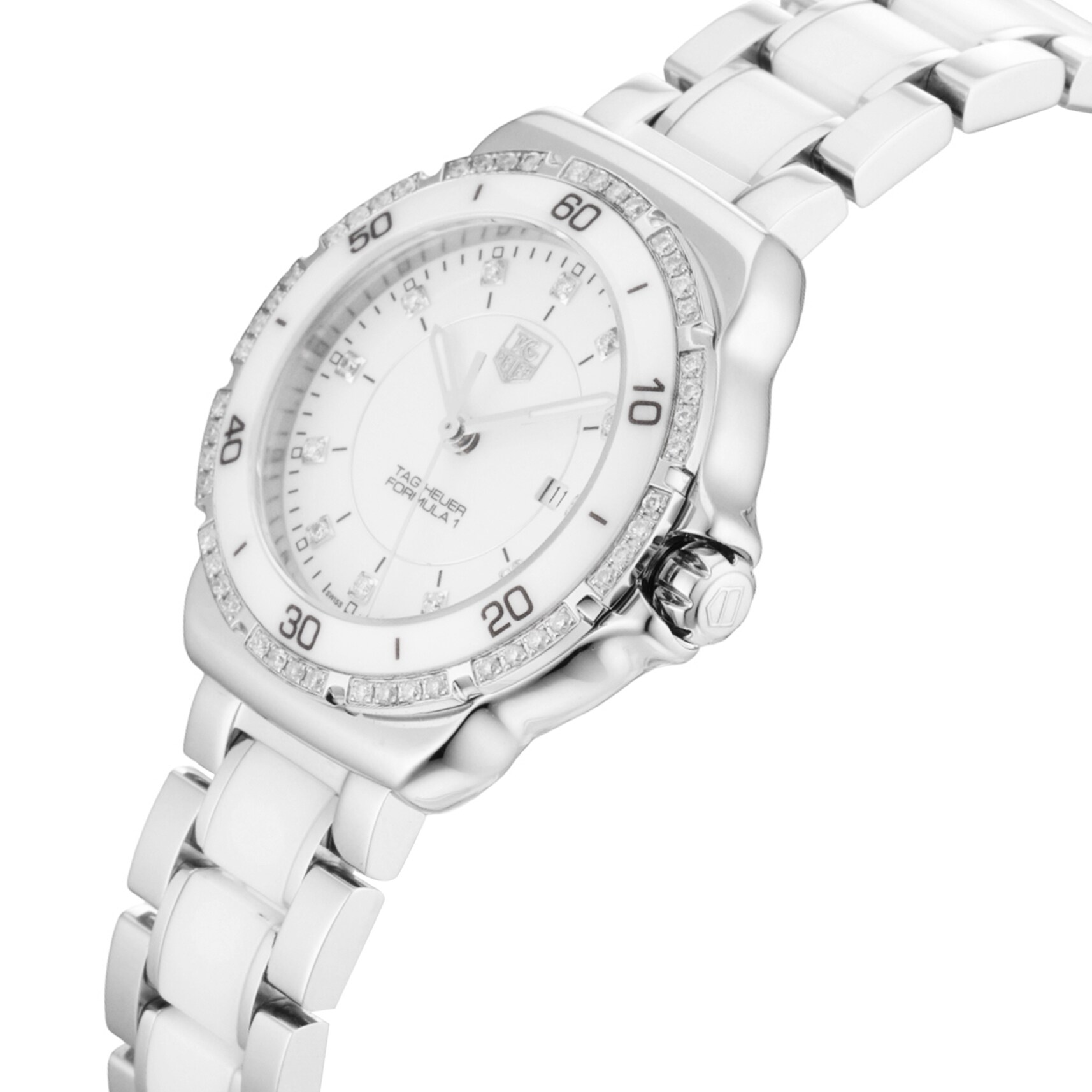 Pre-Owned TAG Heuer Formula 1 32mm Stainless Steel and Ceramic Pre-Owned TAG Heuer Formula 1 32mm Stainless Steel and Ceramic