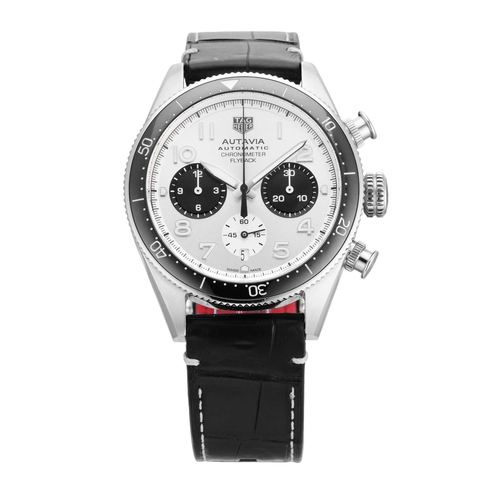 Autavia Flyback Chronometer 42mm Stainless Steel