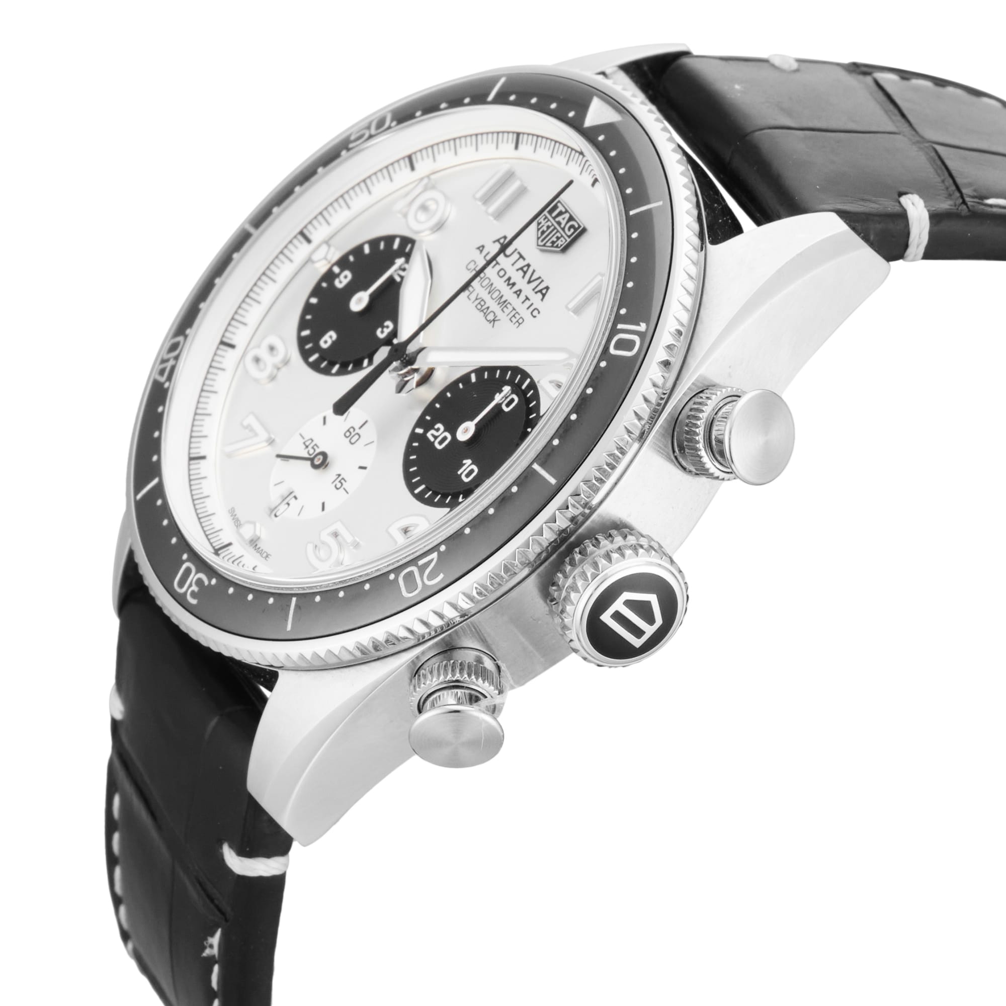 Pre-Owned TAG Heuer Autavia Flyback Chronometer 42mm Stainless Steel