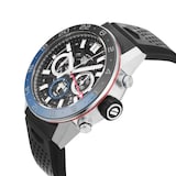 Pre-Owned TAG Heuer Carrera Chronograph Twin Time 45mm Stainless Steel and Ceramic