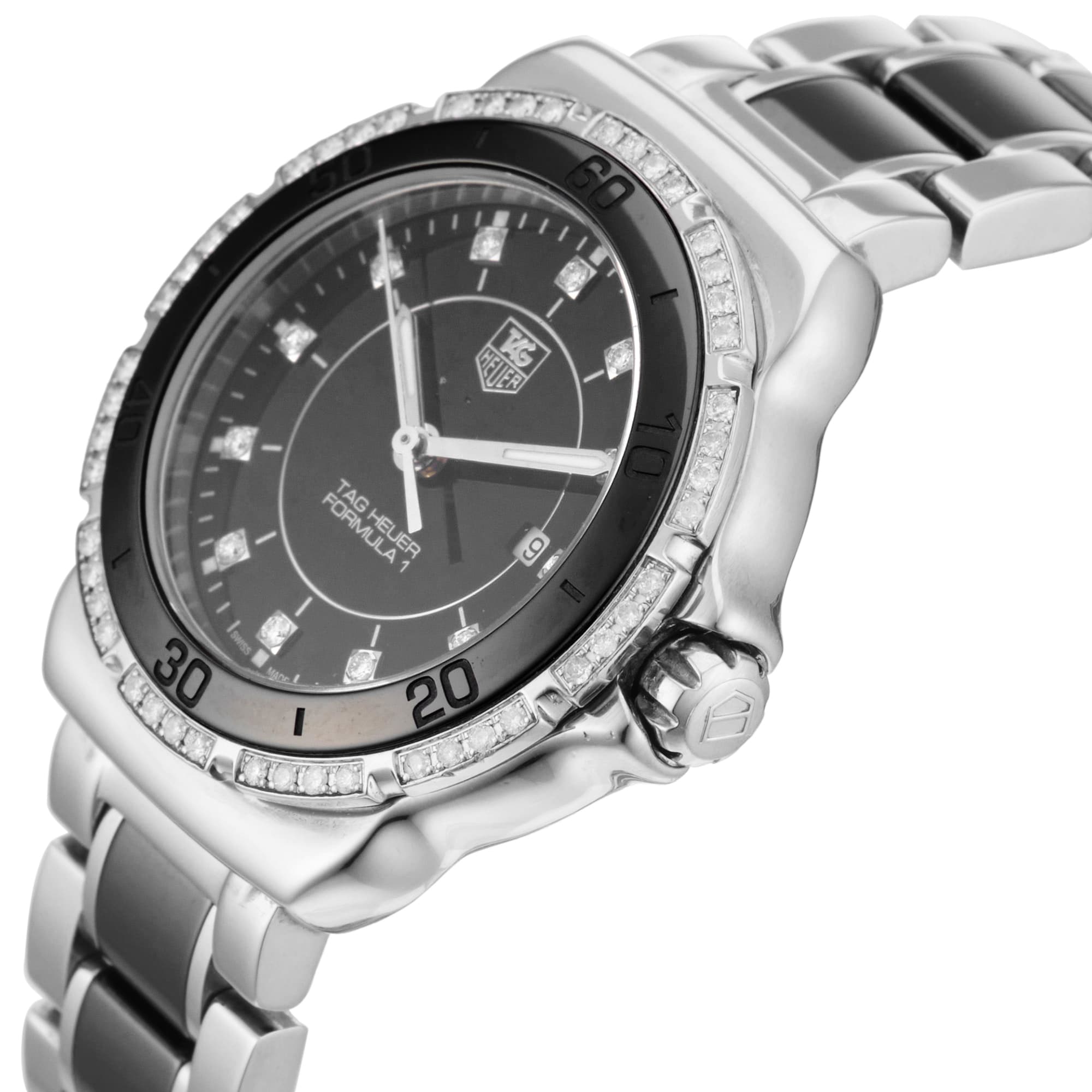 Pre-Owned TAG Heuer Formula 1 32MM Stainless Steel and Ceramic