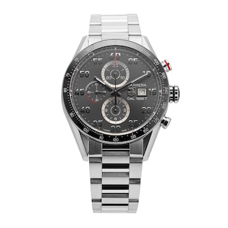 Pre-Owned TAG Heuer Carrera 43mm Stainless Steel Pre-Owned TAG Heuer Carrera 43mm Stainless Steel