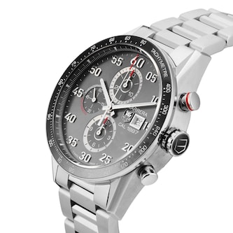 Pre-Owned TAG Heuer Carrera 43mm Stainless Steel Pre-Owned TAG Heuer Carrera 43mm Stainless Steel