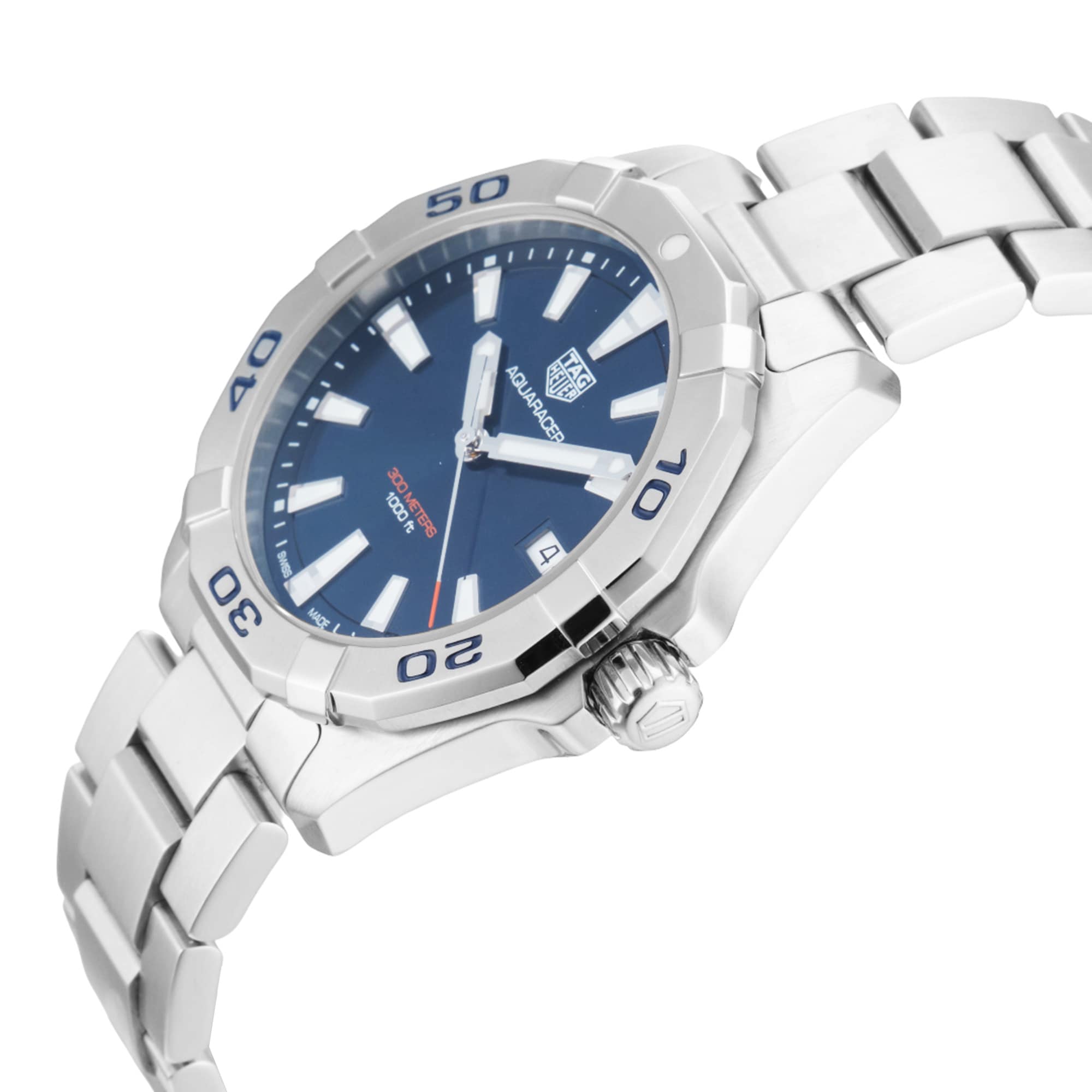 Pre-Owned TAG Heuer Aquaracer 41mm Stainless Steel WBD1112.BA0928 Pre-Owned TAG Heuer Aquaracer 41mm Stainless Steel WBD1112.BA0928