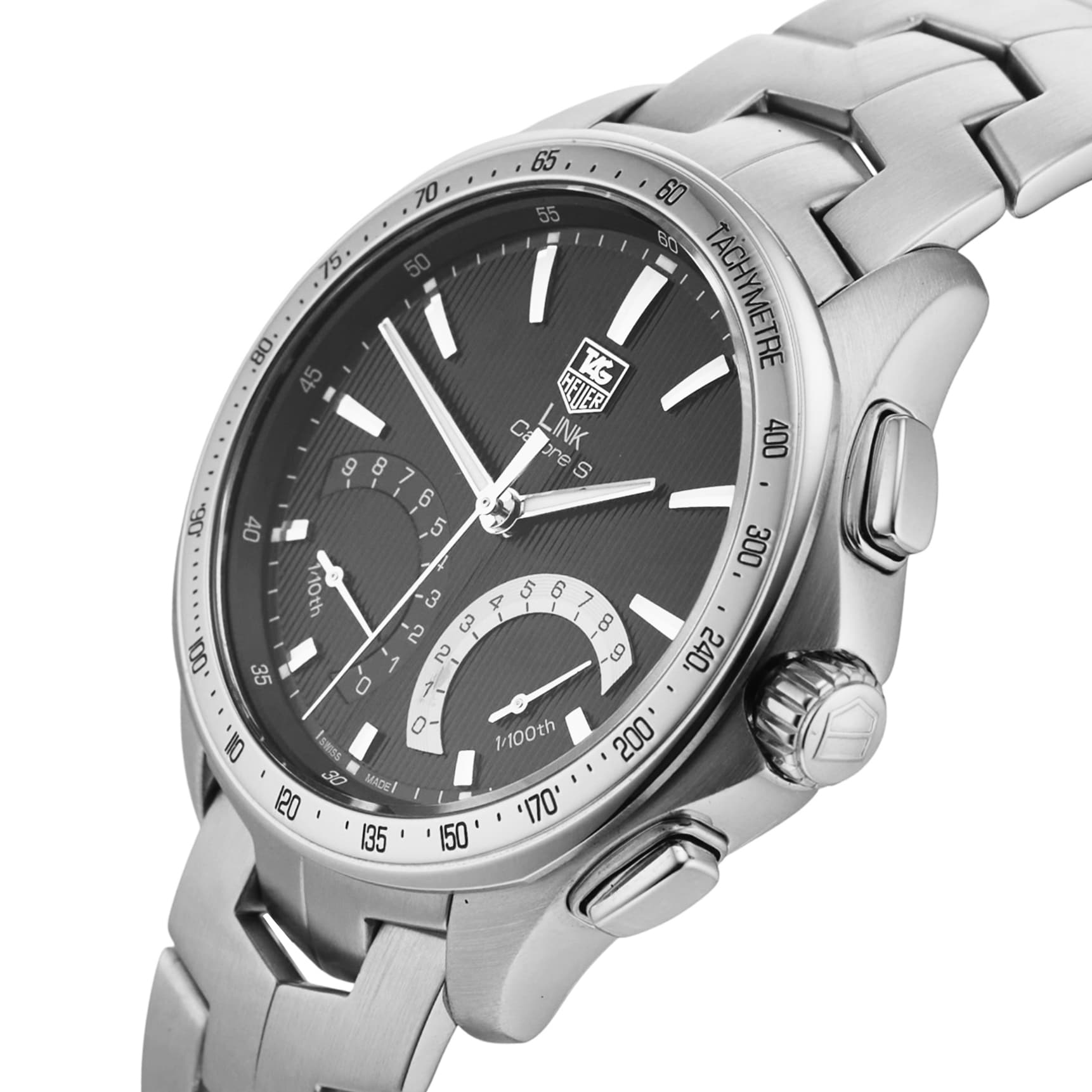 Pre-Owned TAG Heuer Link Calibre S 43mm Stainless Steel