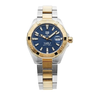 Pre-Owned TAG Heuer Aquaracer Date 41mm Stainless Steel Pre-Owned TAG Heuer Aquaracer Date 41mm Stainless Steel