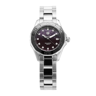 Pre-Owned TAG Heuer Aquaracer 35mm Stainless Steel Pre-Owned TAG Heuer Aquaracer 35mm Stainless Steel