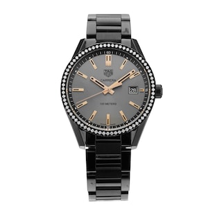 Pre-Owned TAG Heuer Carrera Lady 39mm Stainless Steel and PVD