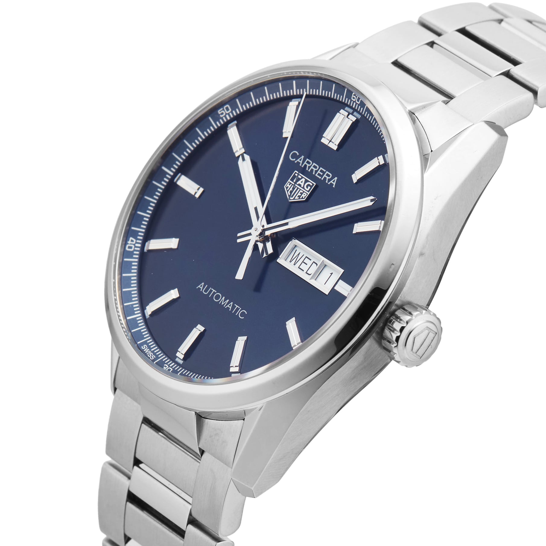 Pre-Owned TAG Heuer Carrera Day-Date 41mm Stainless Steel