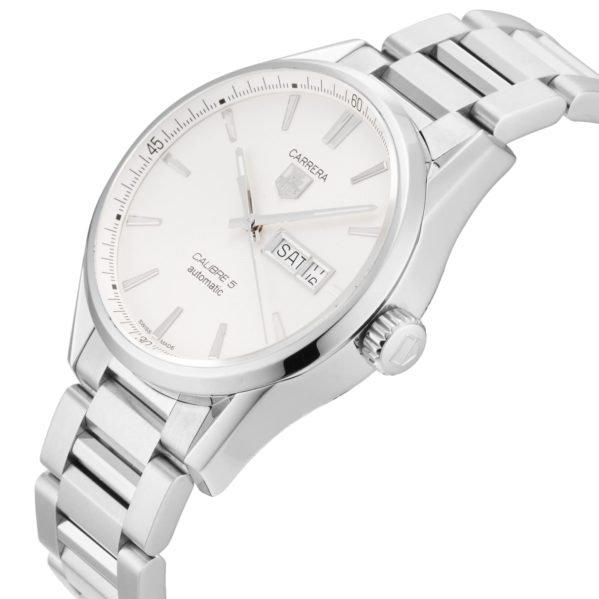 Pre-Owned TAG Heuer Carrera Automatic 41mm Stainless Steel Pre-Owned TAG Heuer Carrera Automatic 41mm Stainless Steel