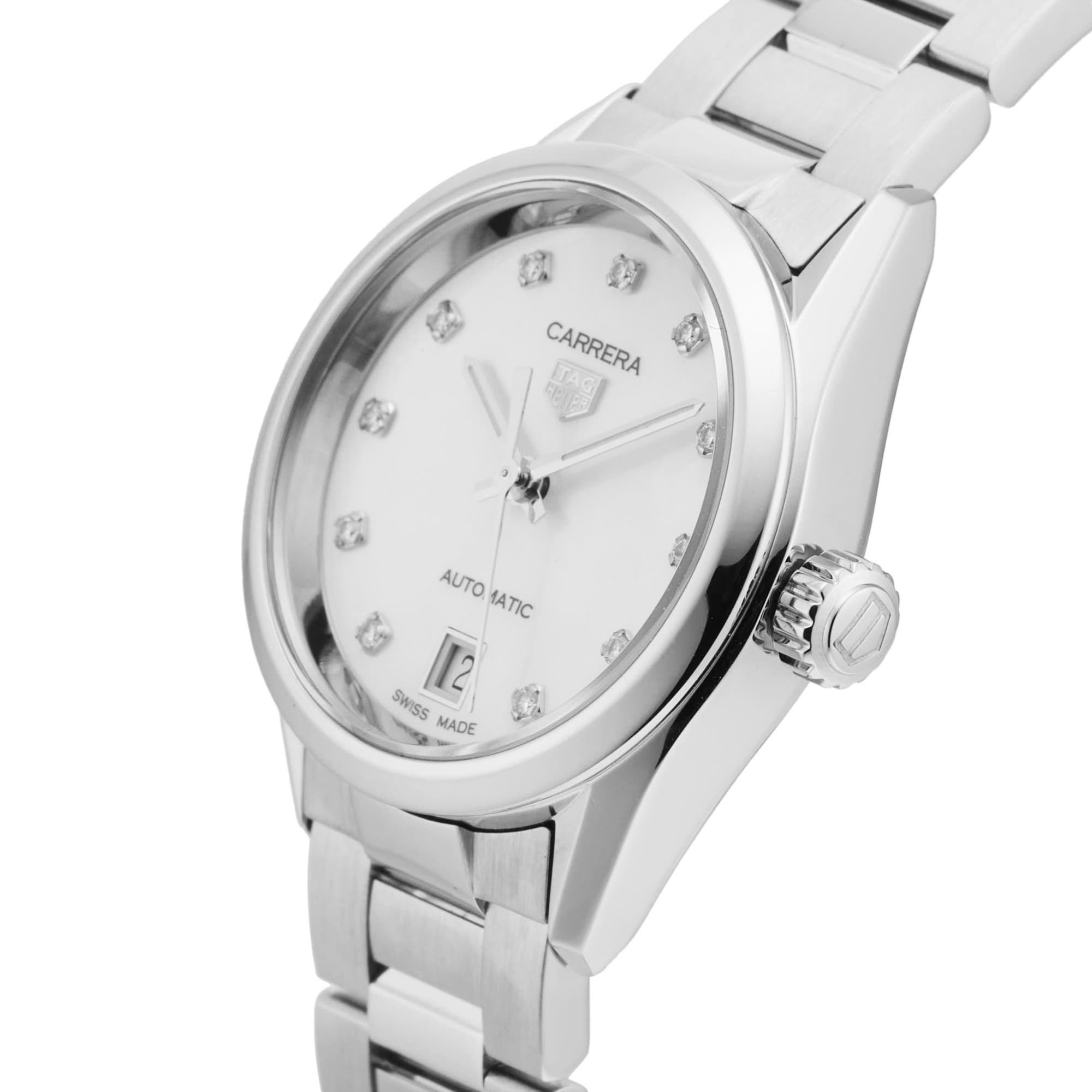 Pre-Owned TAG Heuer Carrera Date, Automatic, 29MM, Stainless Steel