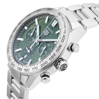 Pre-Owned TAG Heuer Carrera 44mm Stainless Steel Pre-Owned TAG Heuer Carrera 44mm Stainless Steel