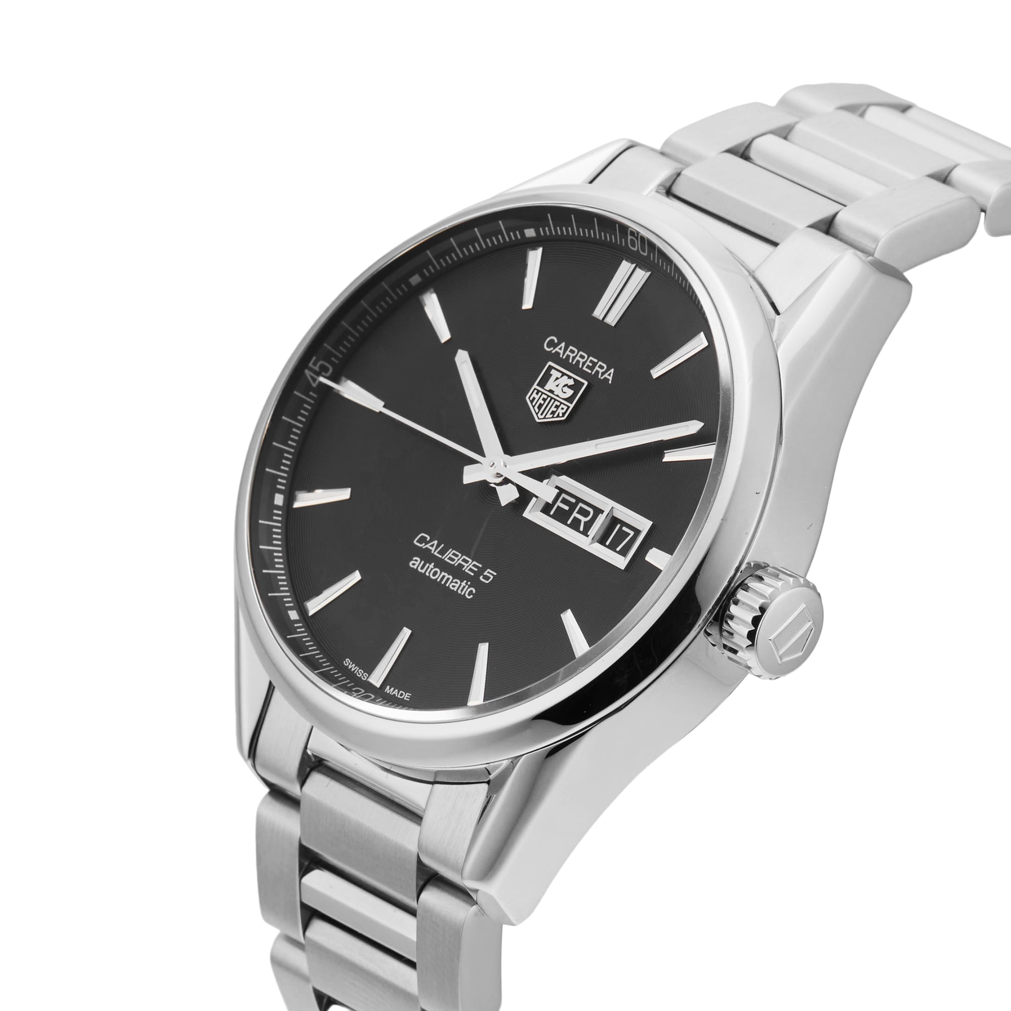 Pre-Owned TAG Heuer Carrera 41mm Stainless Steel Pre-Owned TAG Heuer Carrera 41mm Stainless Steel