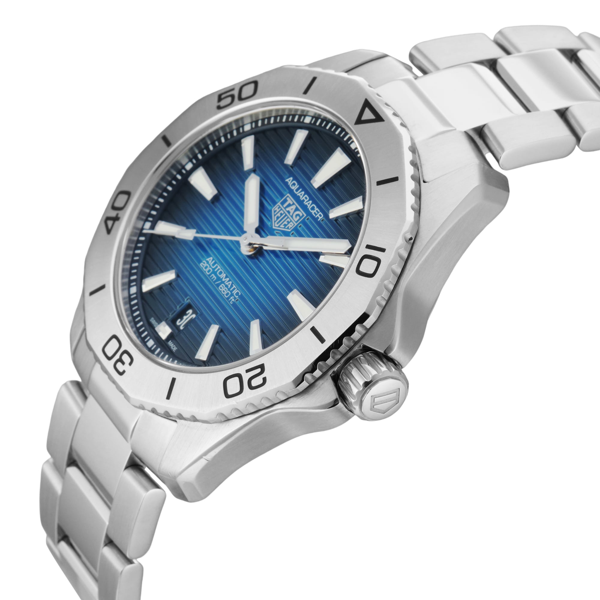 Pre-Owned TAG Heuer Aquaracer Professional 200 Date 40mm Stainless Steel Pre-Owned TAG Heuer Aquaracer Professional 200 Date 40mm Stainless Steel