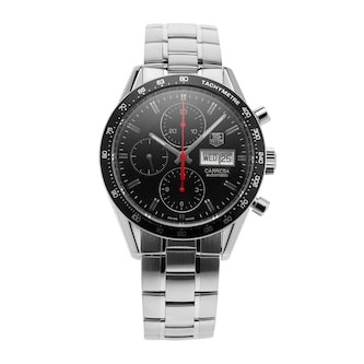 Pre-Owned TAG Heuer Carrera Calibre 16 41mm Stainless Steel Pre-Owned TAG Heuer Carrera Calibre 16 41mm Stainless Steel