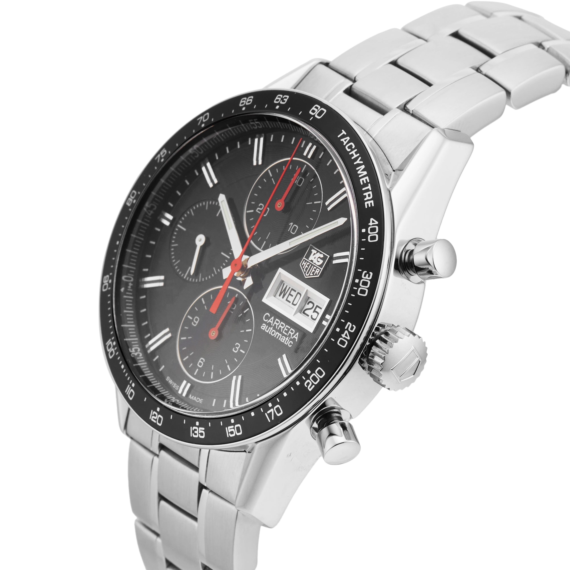 Pre-Owned TAG Heuer Carrera Calibre 16 41mm Stainless Steel Pre-Owned TAG Heuer Carrera Calibre 16 41mm Stainless Steel