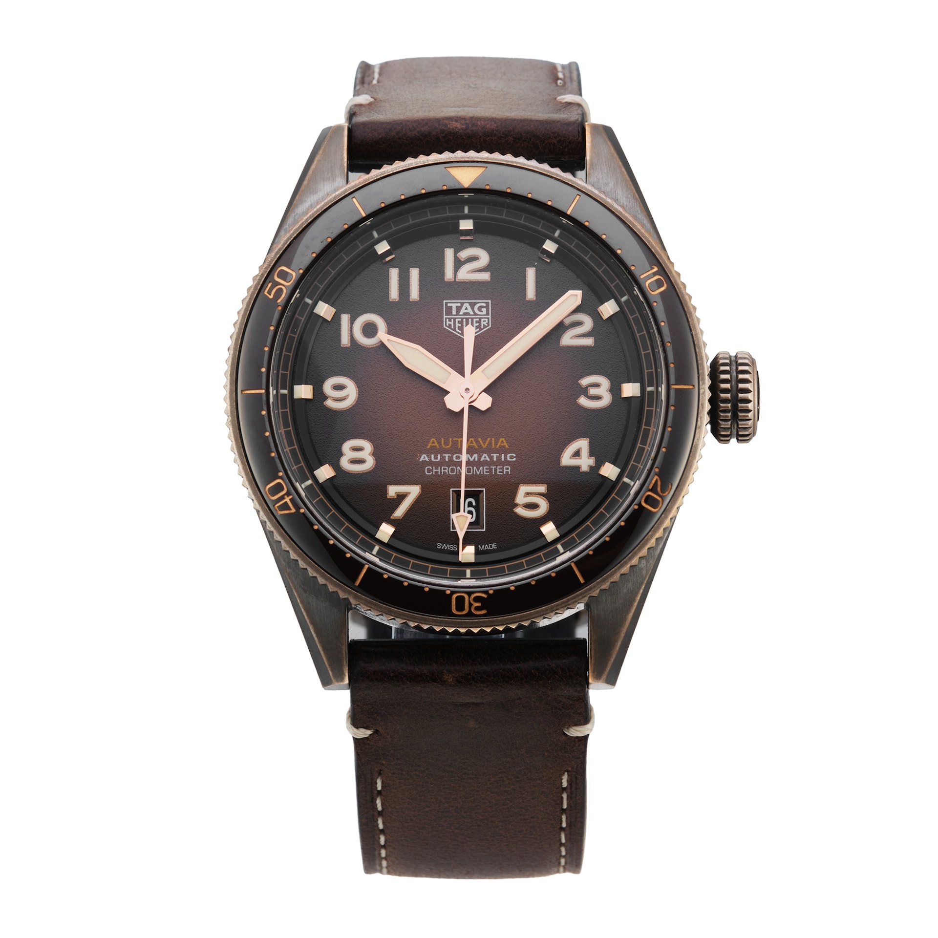 Pre-Owned TAG Heuer Autavia Automatic 42mm Bronze Pre-Owned TAG Heuer Autavia Automatic 42mm Bronze