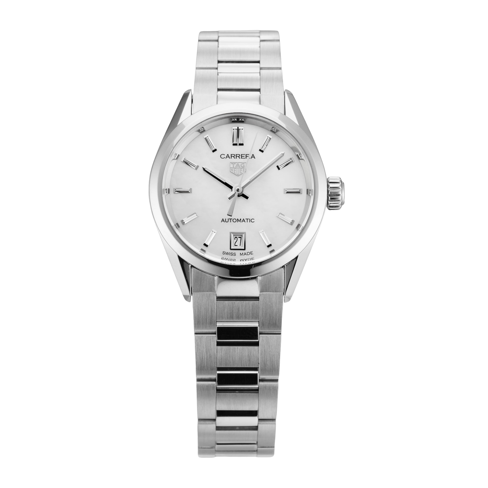 Pre-Owned TAG Heuer Carrera Date Automatic 29mm Stainless Steel