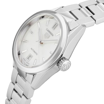 Pre-Owned TAG Heuer Carrera Date Automatic 29mm Stainless Steel Pre-Owned TAG Heuer Carrera Date Automatic 29mm Stainless Steel