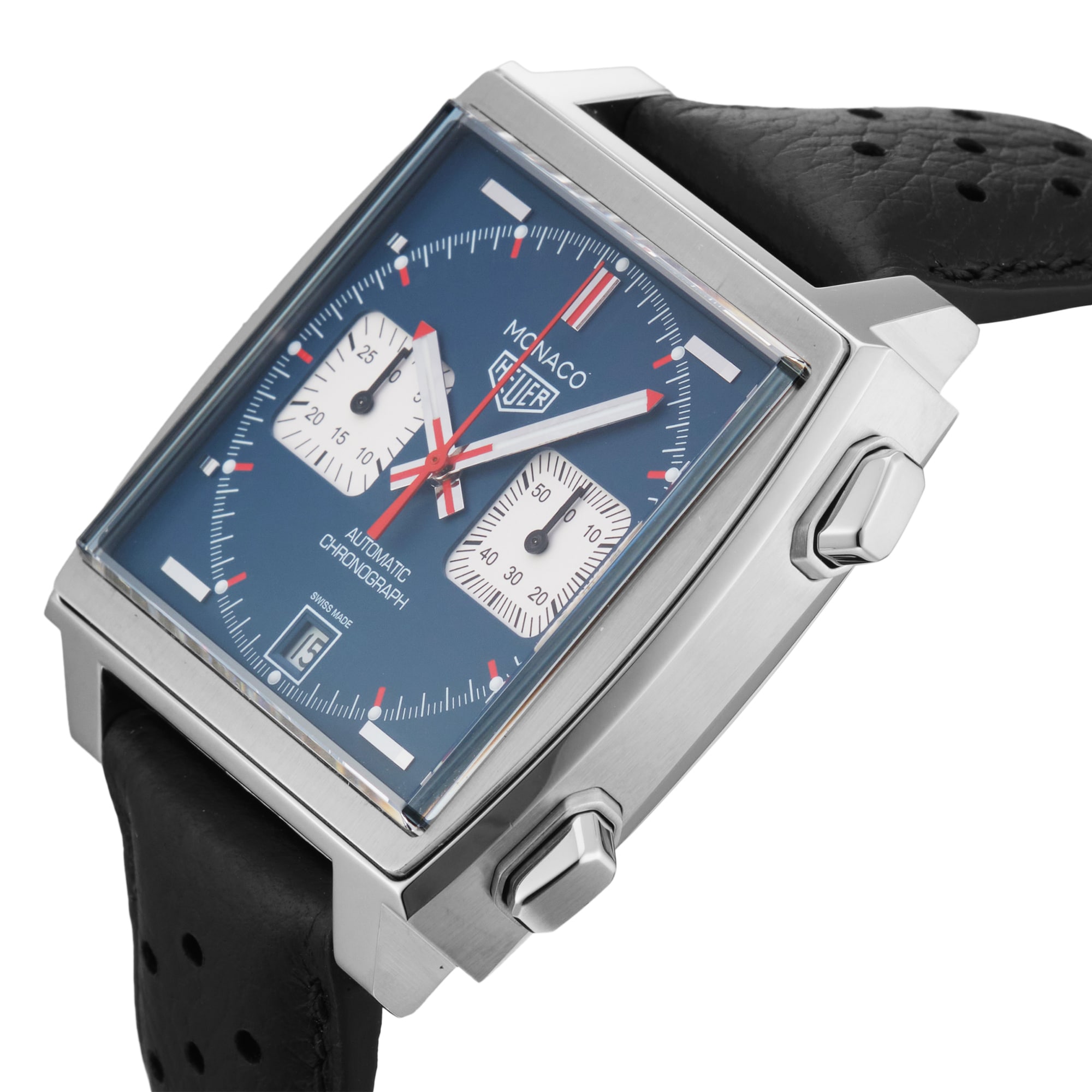 Pre-Owned TAG Heuer Monaco, Automatic 39mm, Stainless Steel Pre-Owned TAG Heuer Monaco, Automatic 39mm, Stainless Steel