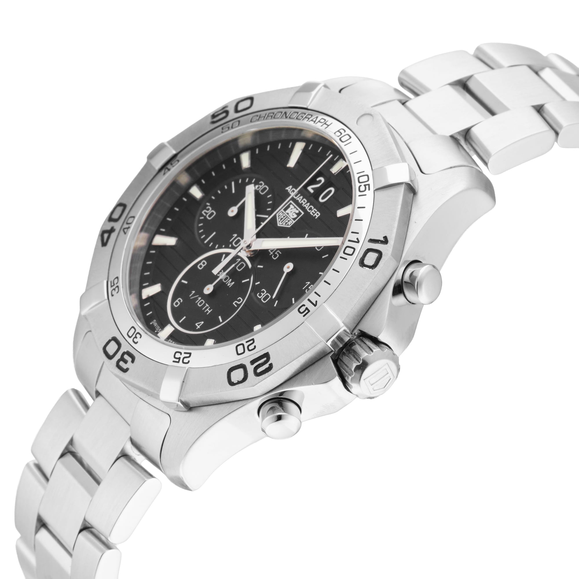 Pre-Owned TAG Heuer Aquaracer 43mm Stainless Steel Pre-Owned TAG Heuer Aquaracer 43mm Stainless Steel