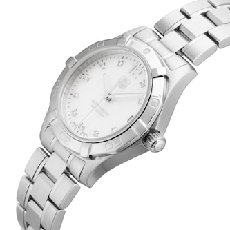 Pre-Owned TAG Heuer Aquaracer 32mm Stainless Steel Pre-Owned TAG Heuer Aquaracer 32mm Stainless Steel