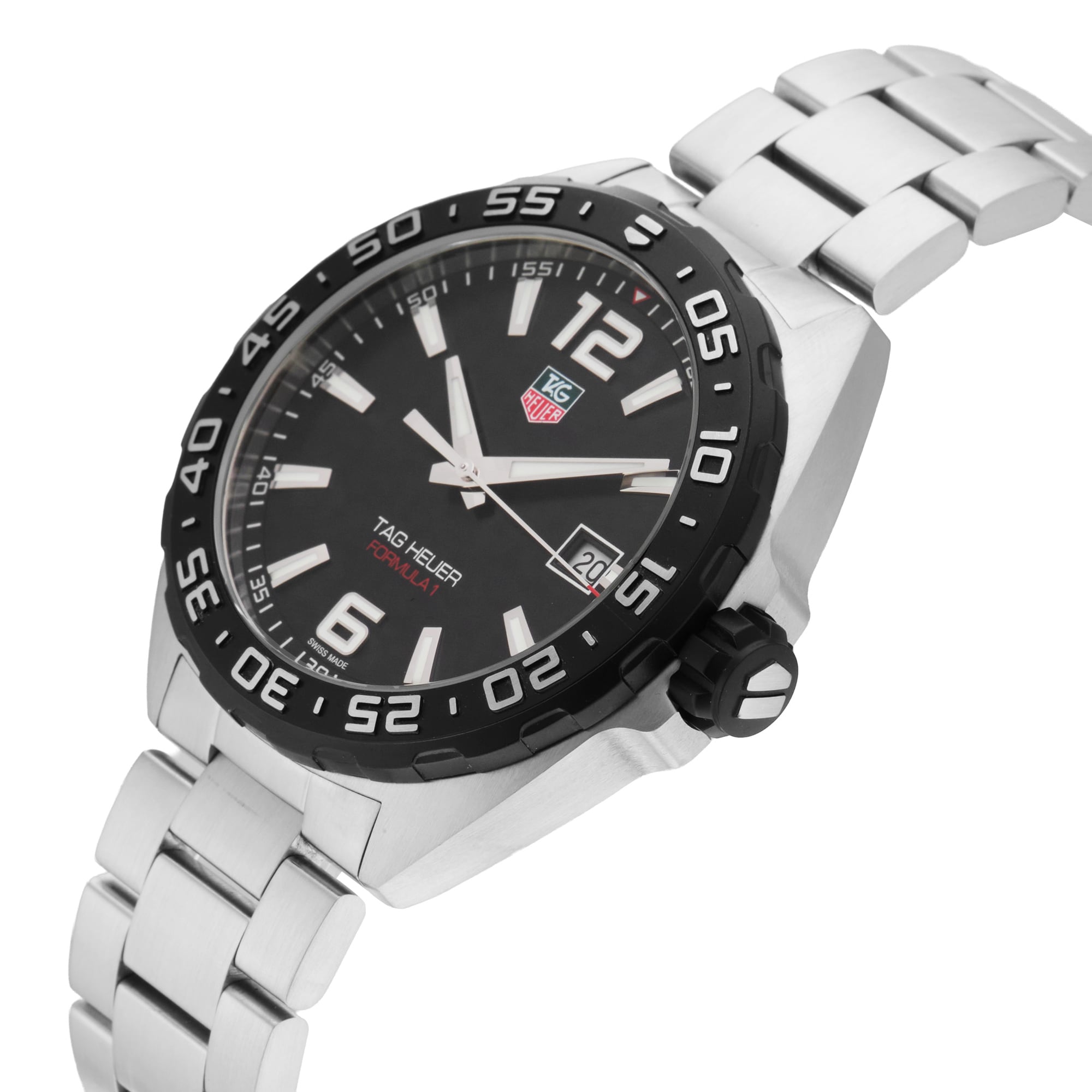 Pre-Owned TAG Heuer Formula 1 Date 41mm Stainless Steel Pre-Owned TAG Heuer Formula 1 Date 41mm Stainless Steel