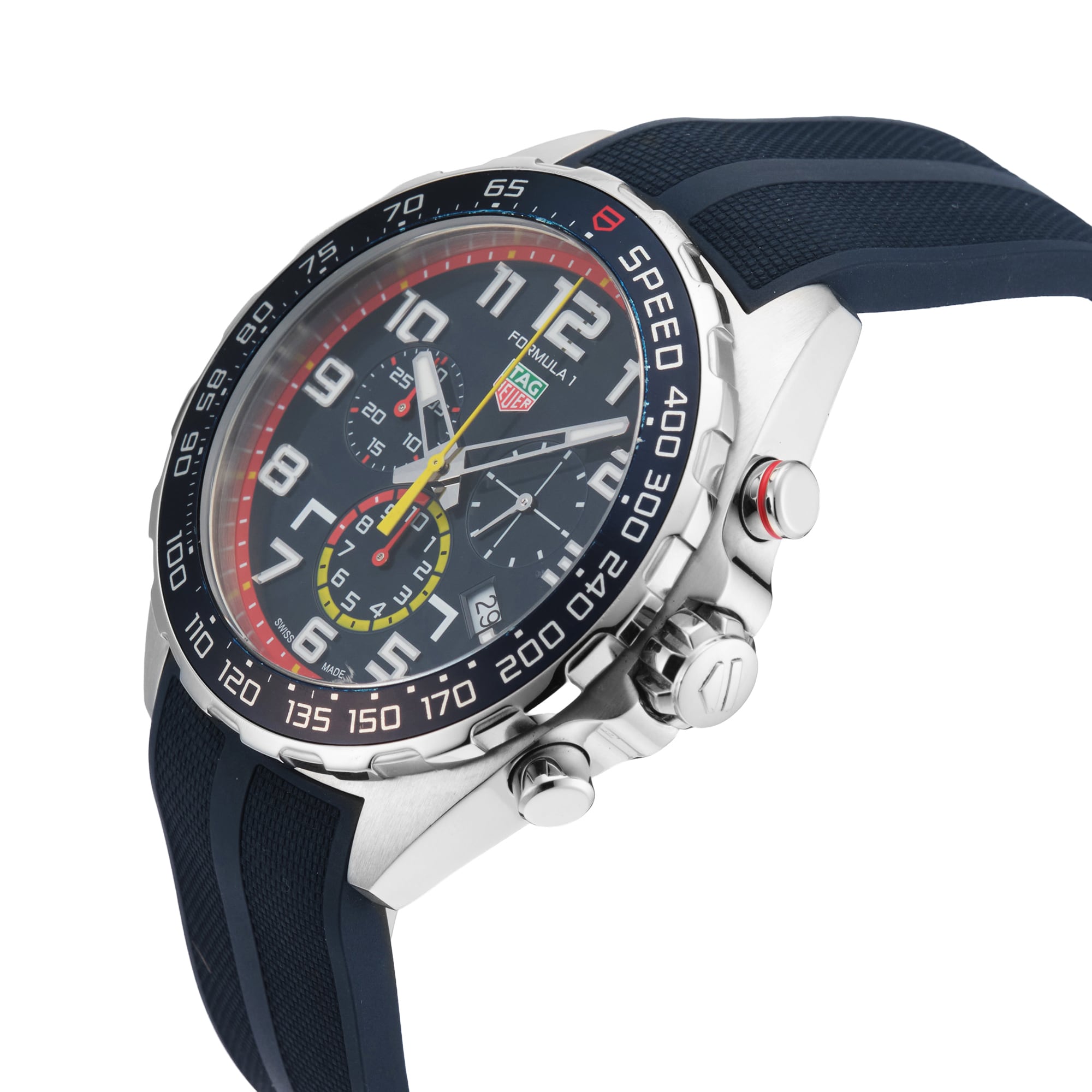 Pre-Owned TAG Heuer Formula 1 Chronograph X Red Bull Ring 43mm Stainless Steel