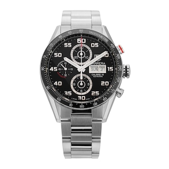 Pre-Owned TAG Heuer Carrera 43mm Stainless Steel Pre-Owned TAG Heuer Carrera 43mm Stainless Steel