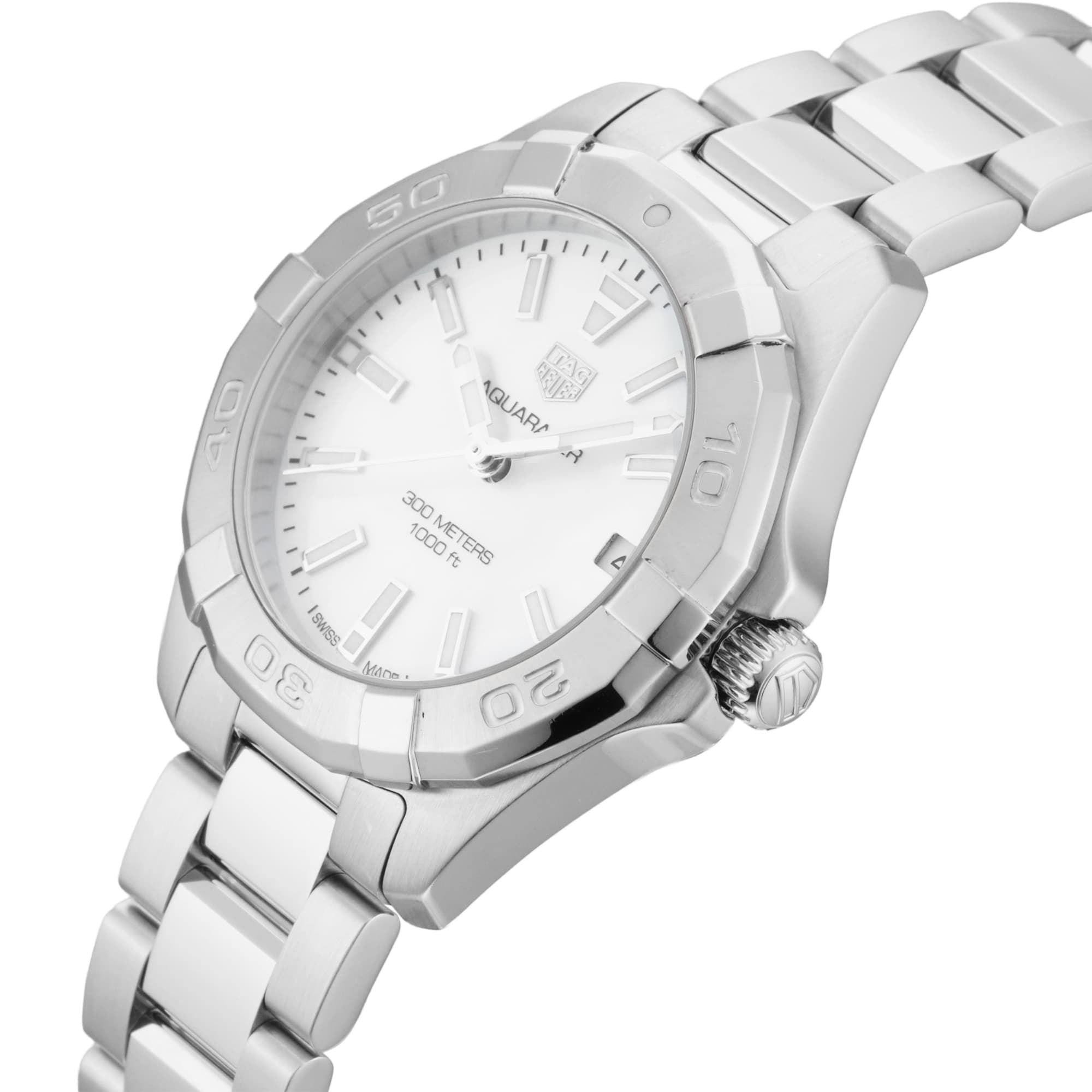 Pre-Owned TAG Heuer Aquaracer 32mm Stainless Steel Pre-Owned TAG Heuer Aquaracer 32mm Stainless Steel