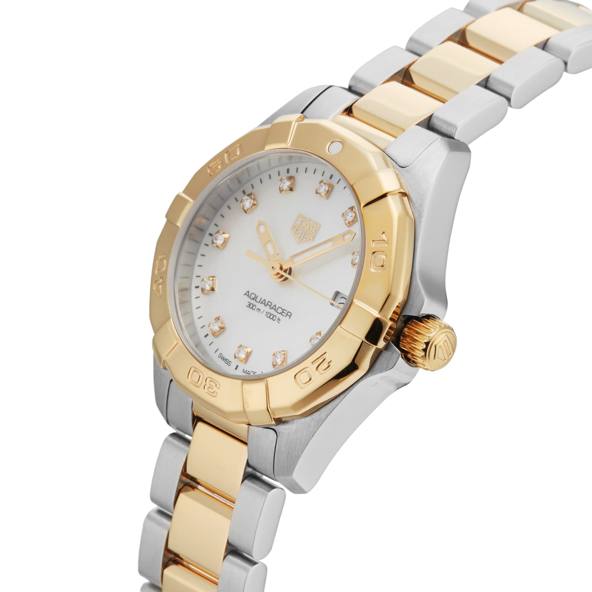 Pre-Owned TAG Heuer Aquaracer Date 27mm Stainless Steel Pre-Owned TAG Heuer Aquaracer Date 27mm Stainless Steel