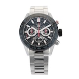 Pre-Owned TAG Heuer Carrera 45mm Stainless Steel and Ceramic