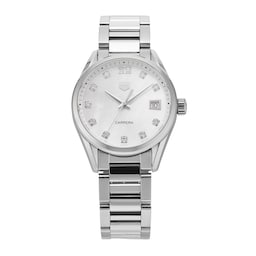 406802377490 - Carrera 36mm Stainless Steel