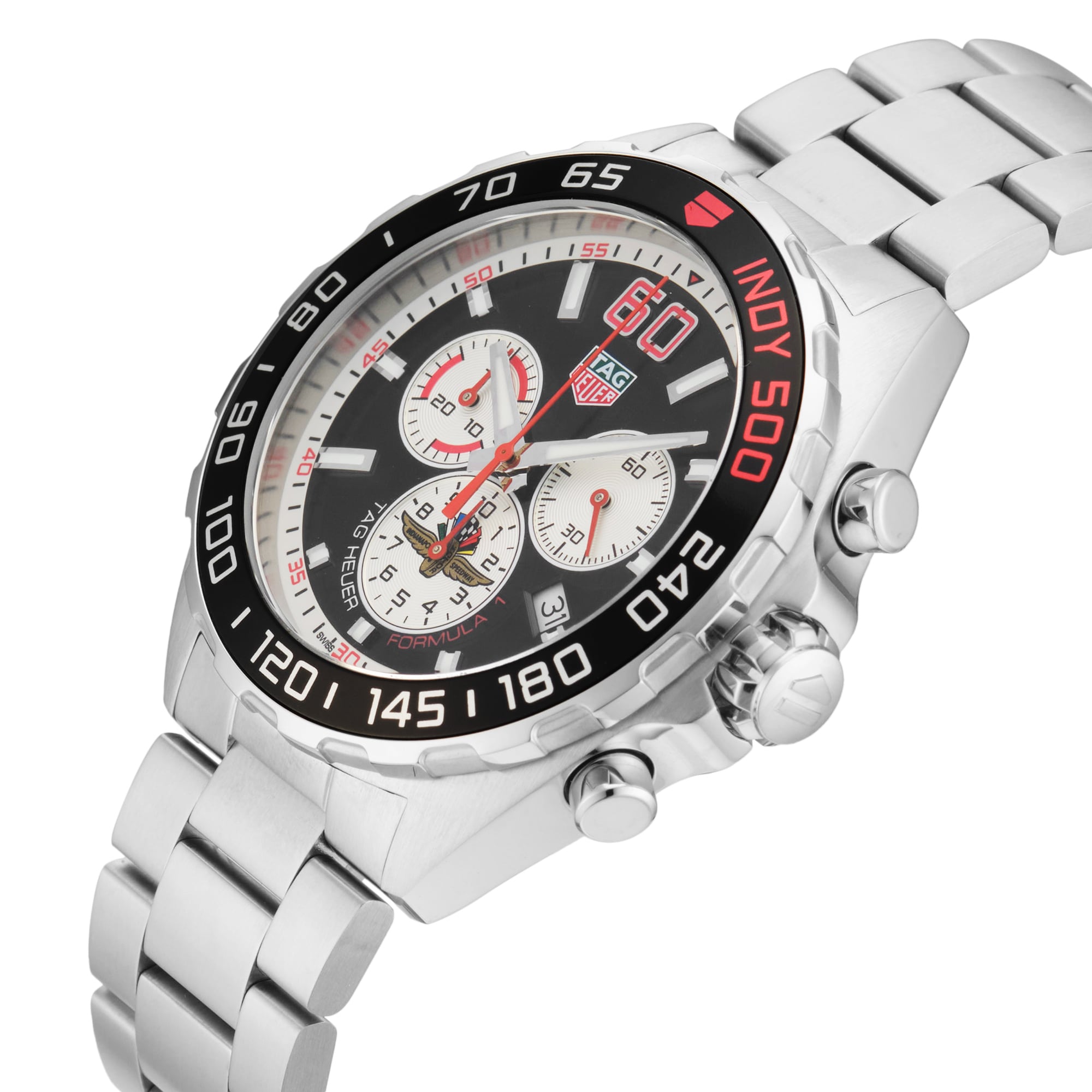 Pre-Owned TAG Heuer Formula 1 Indy 500 43mm Stainless Steel
