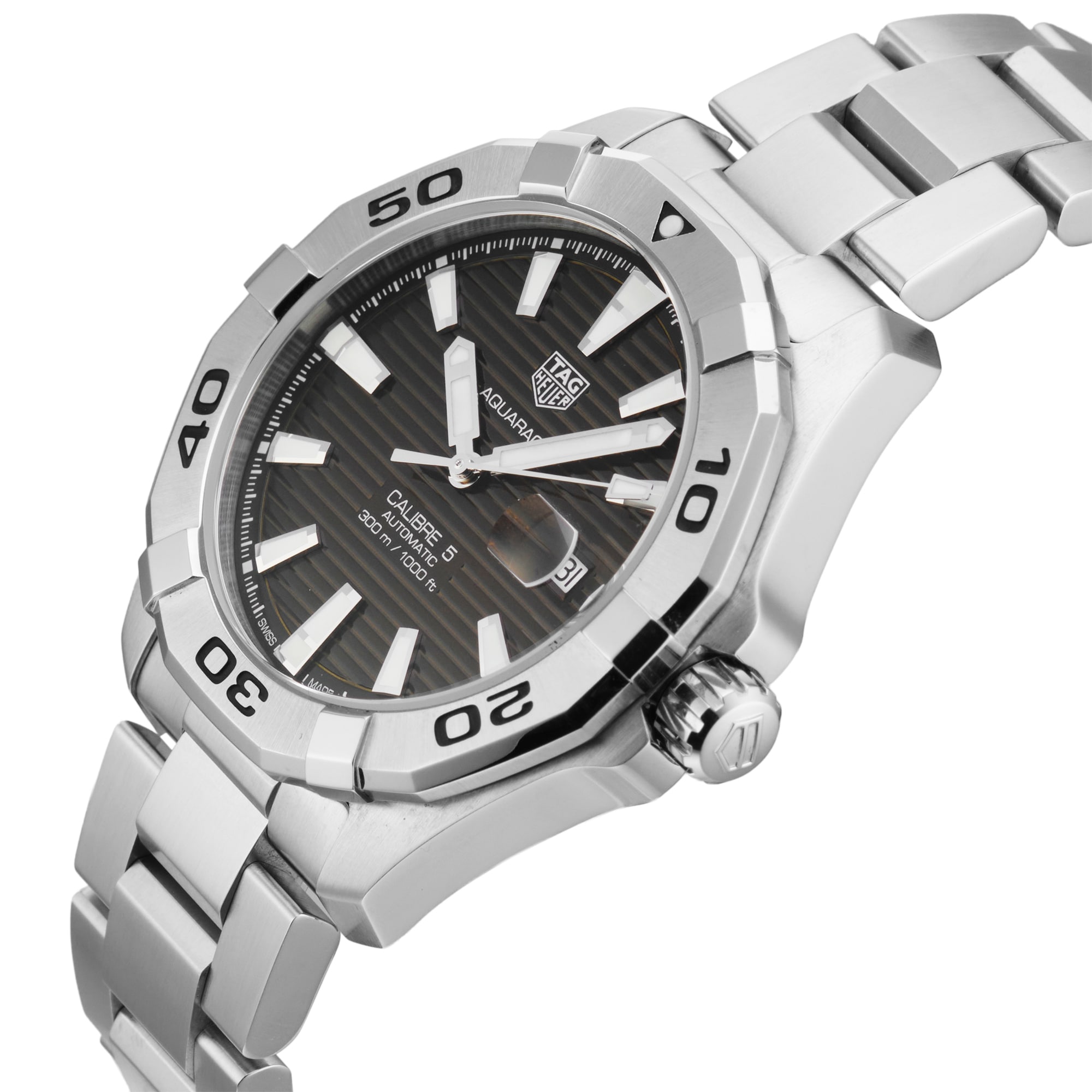 Pre-Owned TAG Heuer Aquaracer Automatic 43mm Stainless Steel