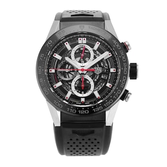 Pre-Owned TAG Heuer Carrera 45mm Stainless Steel and PVD