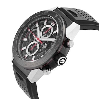 Pre-Owned TAG Heuer Carrera 45mm Stainless Steel and PVD