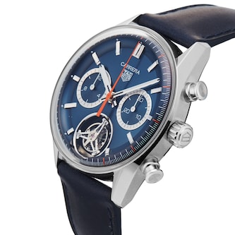 Pre-Owned TAG Heuer Carrera Chronograph Tourbillon 42mm Stainless Steel Pre-Owned TAG Heuer Carrera Chronograph Tourbillon 42mm Stainless Steel