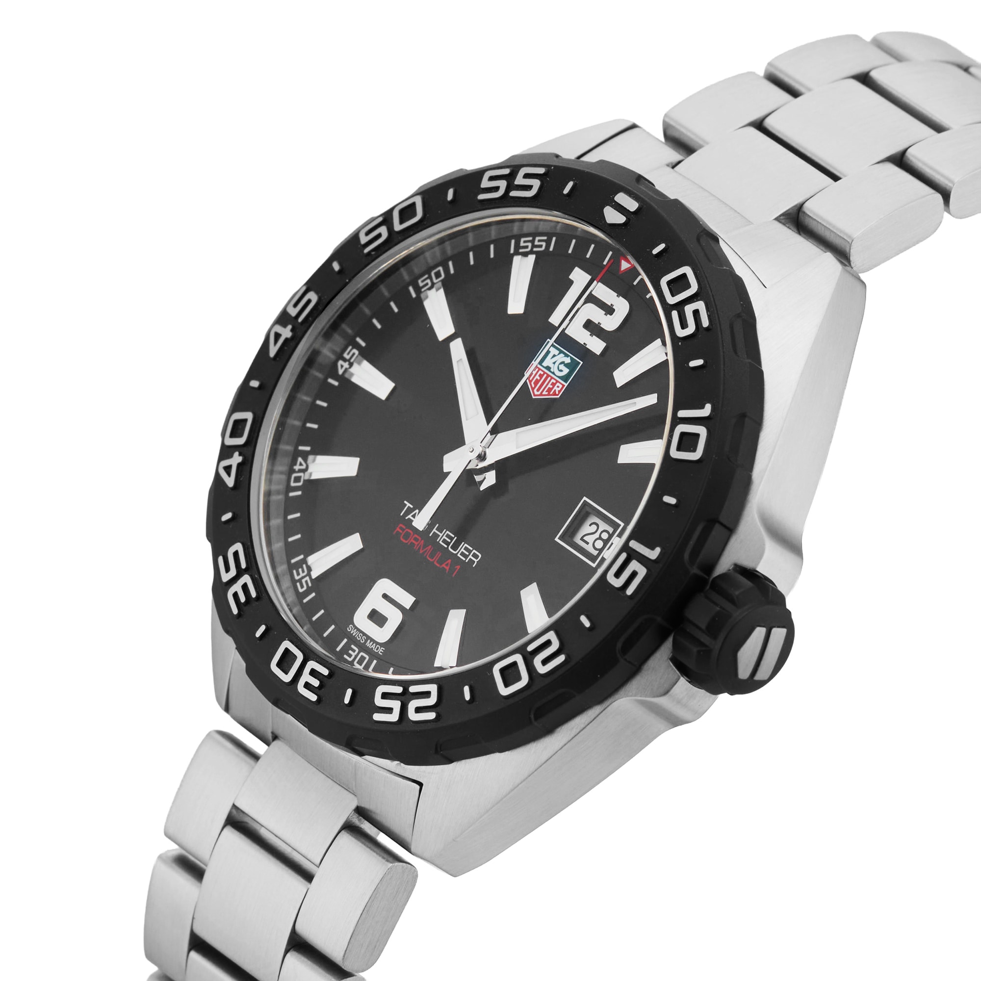Pre-Owned TAG Heuer Formula 1 Date 41mm Stainless Steel Pre-Owned TAG Heuer Formula 1 Date 41mm Stainless Steel