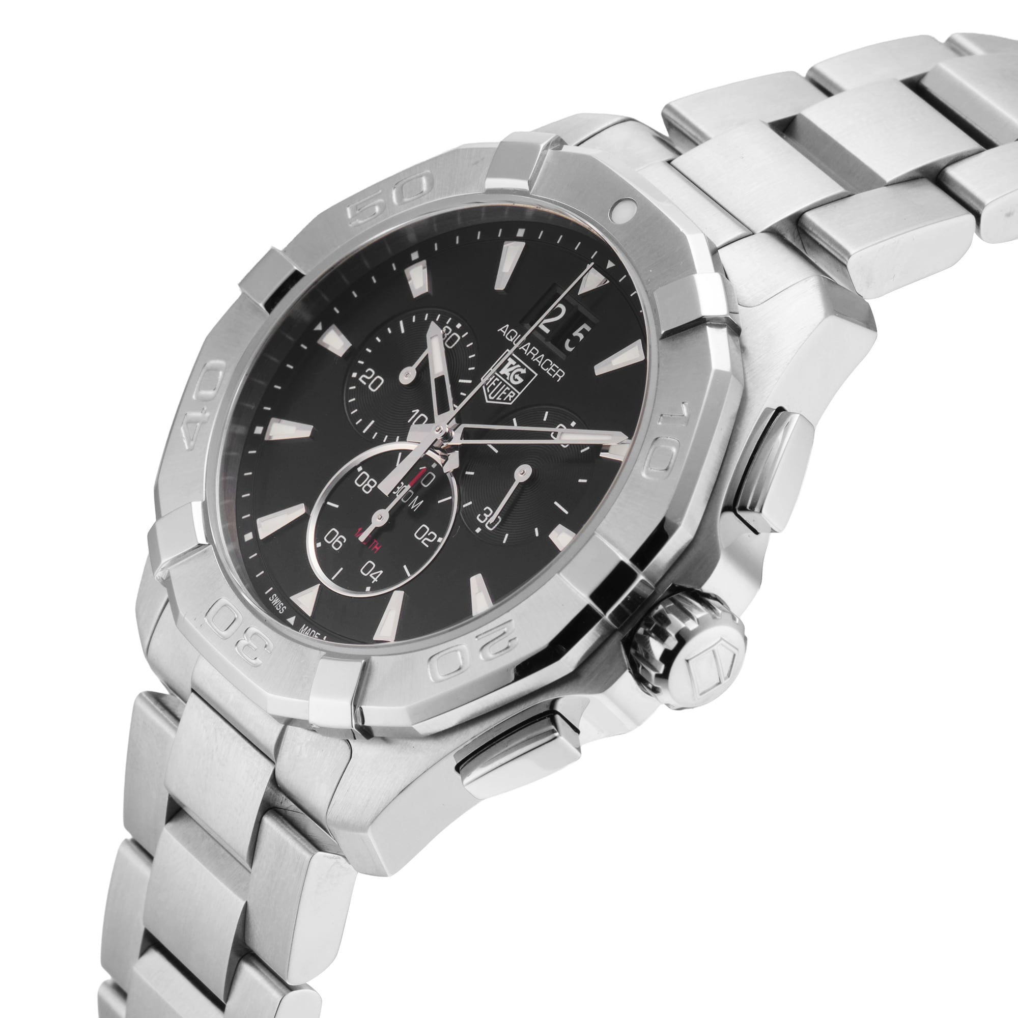 Pre-Owned TAG Heuer Aquaracer 43mm Stainless Steel