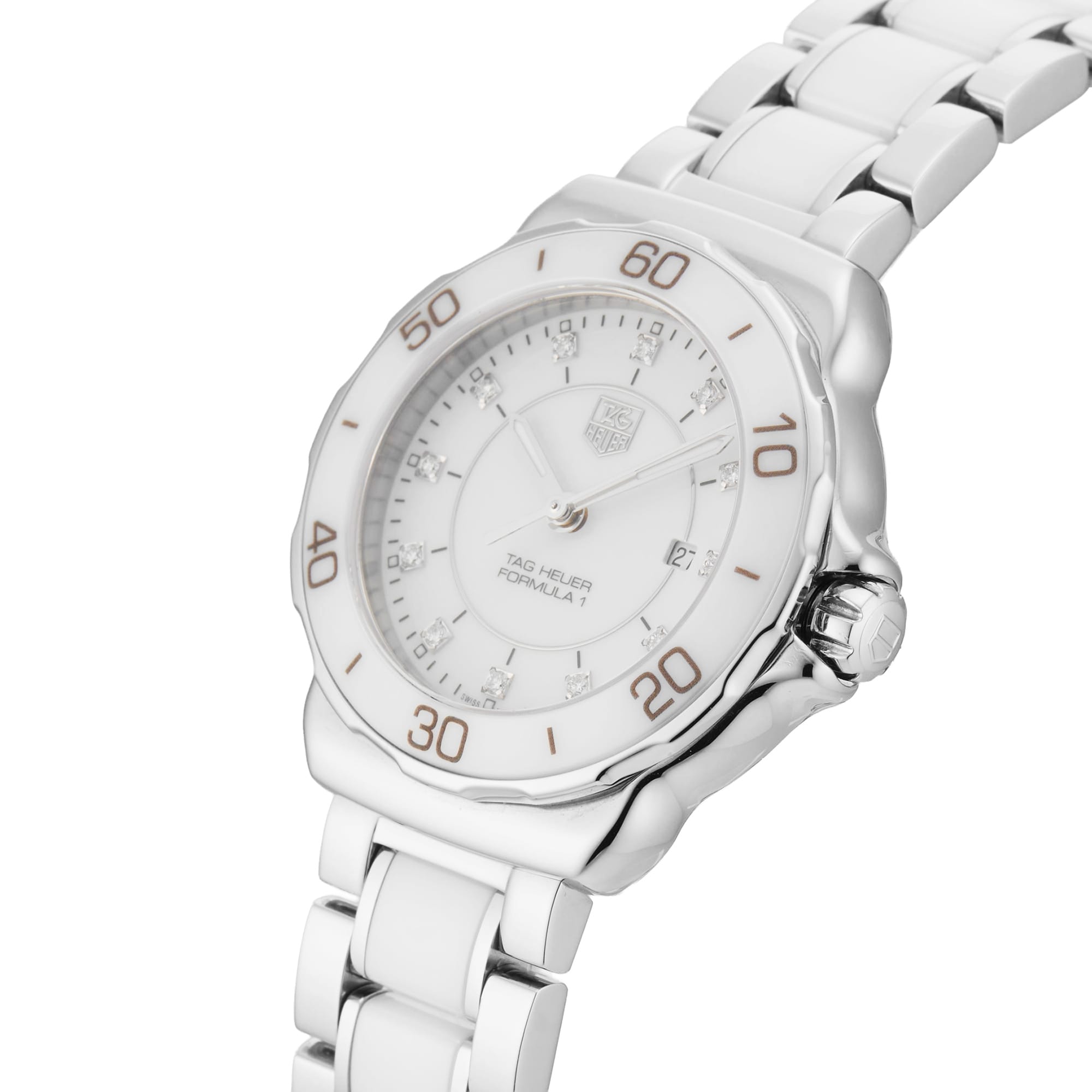 Pre-Owned TAG Heuer Formula 1 32mm Stainless Steel and Ceramic