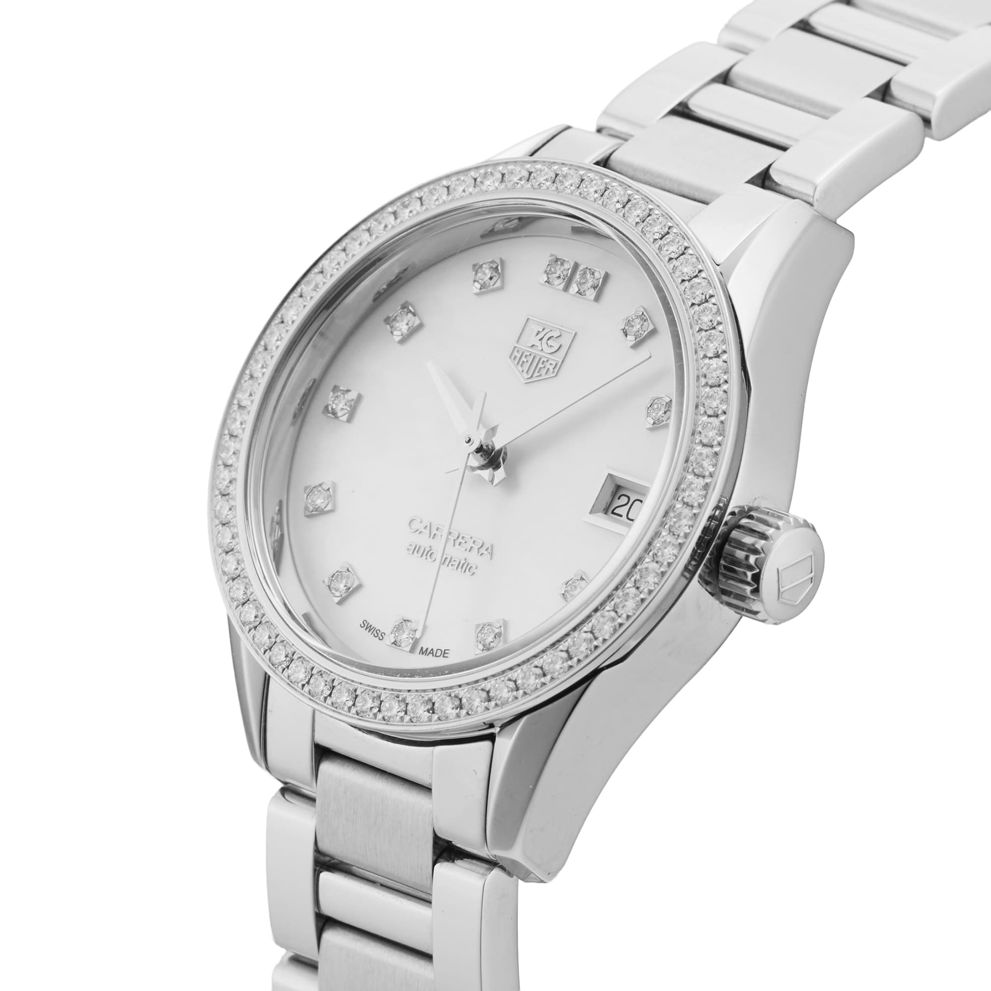 Pre-Owned TAG Heuer Carrera 28mm Stainless Steel