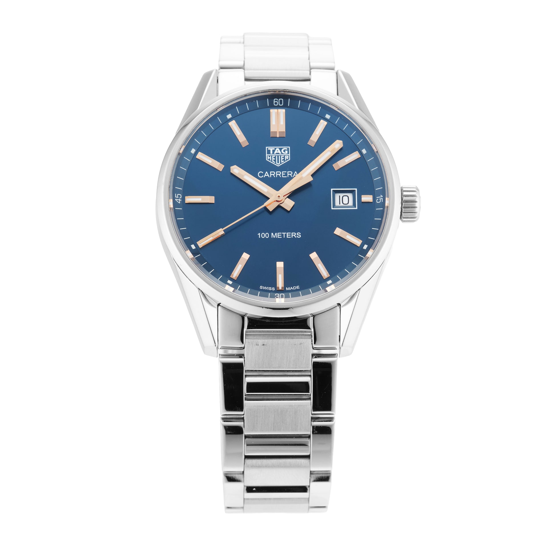 Pre-Owned TAG Heuer Carrera 39mm Stainless Steel Pre-Owned TAG Heuer Carrera 39mm Stainless Steel