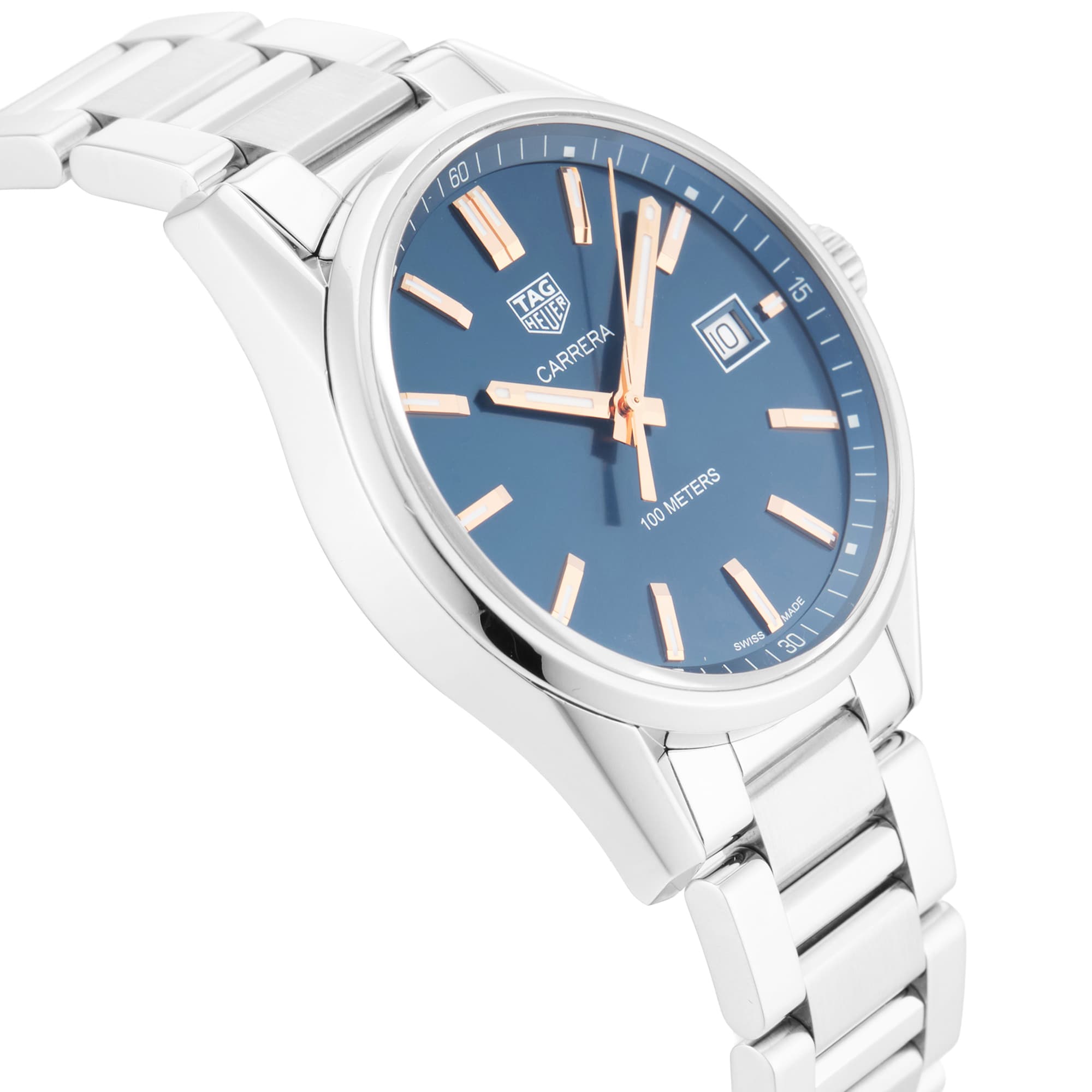 Pre-Owned TAG Heuer Carrera 39mm Stainless Steel Pre-Owned TAG Heuer Carrera 39mm Stainless Steel