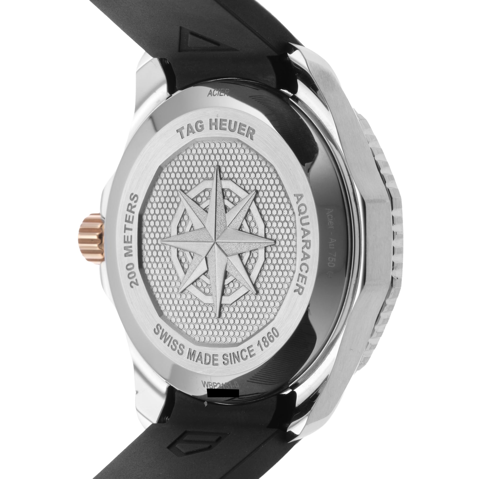 Pre-Owned TAG Heuer Aquaracer Professional 200 Date 40mm Stainless Steel and Rose Gold Pre-Owned TAG Heuer Aquaracer Professional 200 Date 40mm Stainless Steel and Rose Gold